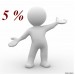   !   5%!
